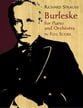 Burleske for Piano and Orchestra Orchestra Scores/Parts sheet music cover